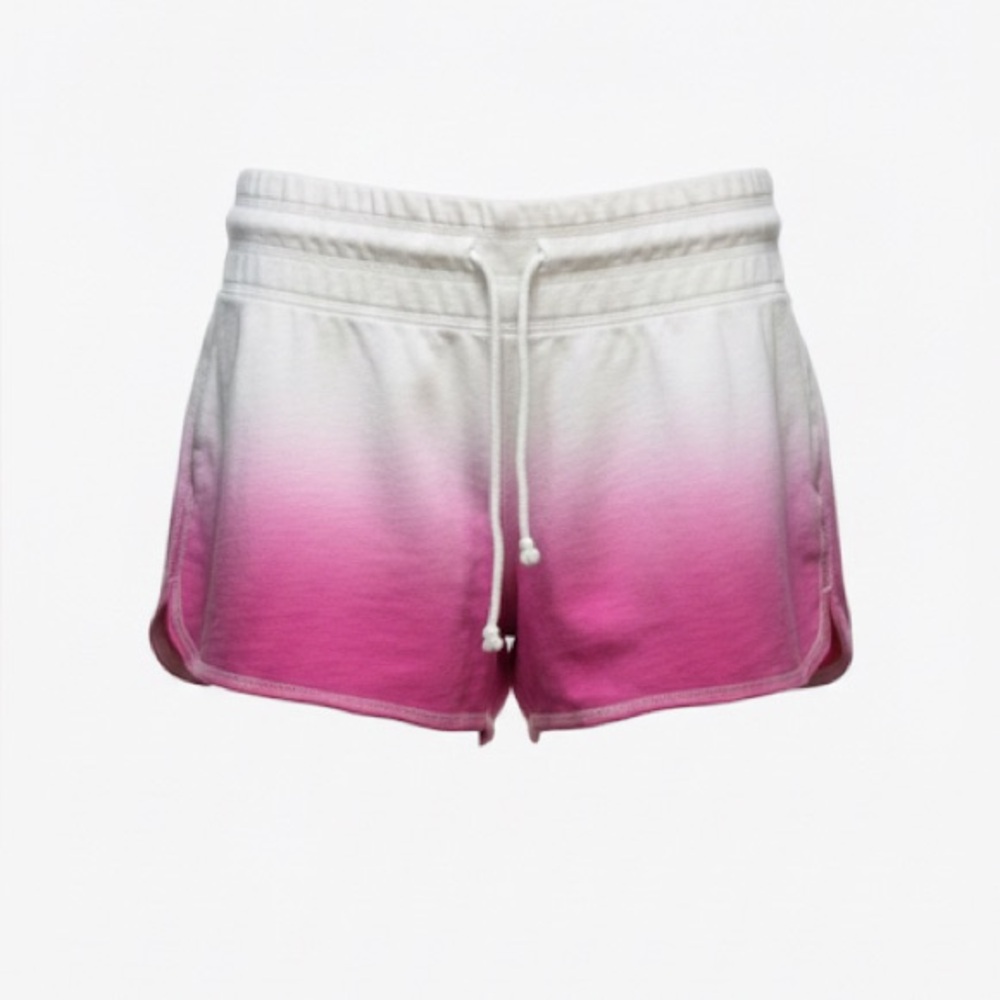 Old Navy Women’s Pink Ombre Pull On Elastic Waist Shorts Size Medium